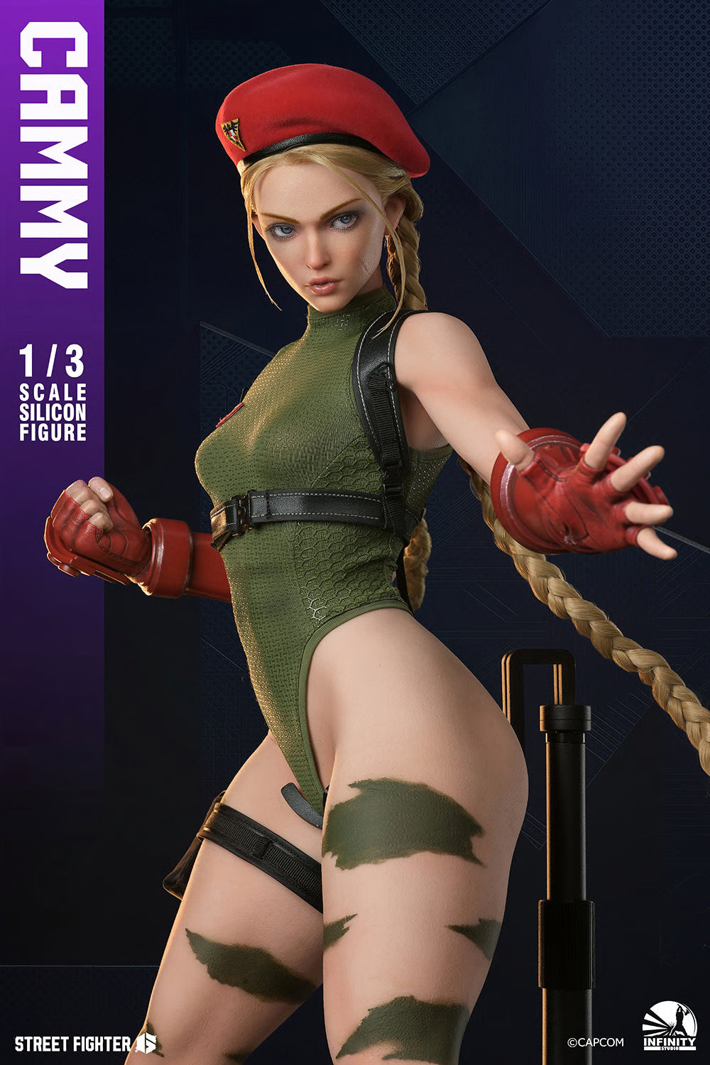Preventa Figura Cammy - Street Fighter 6 - Hyper-Realistic (Silicona) marca Infinity Studio escala 1/3