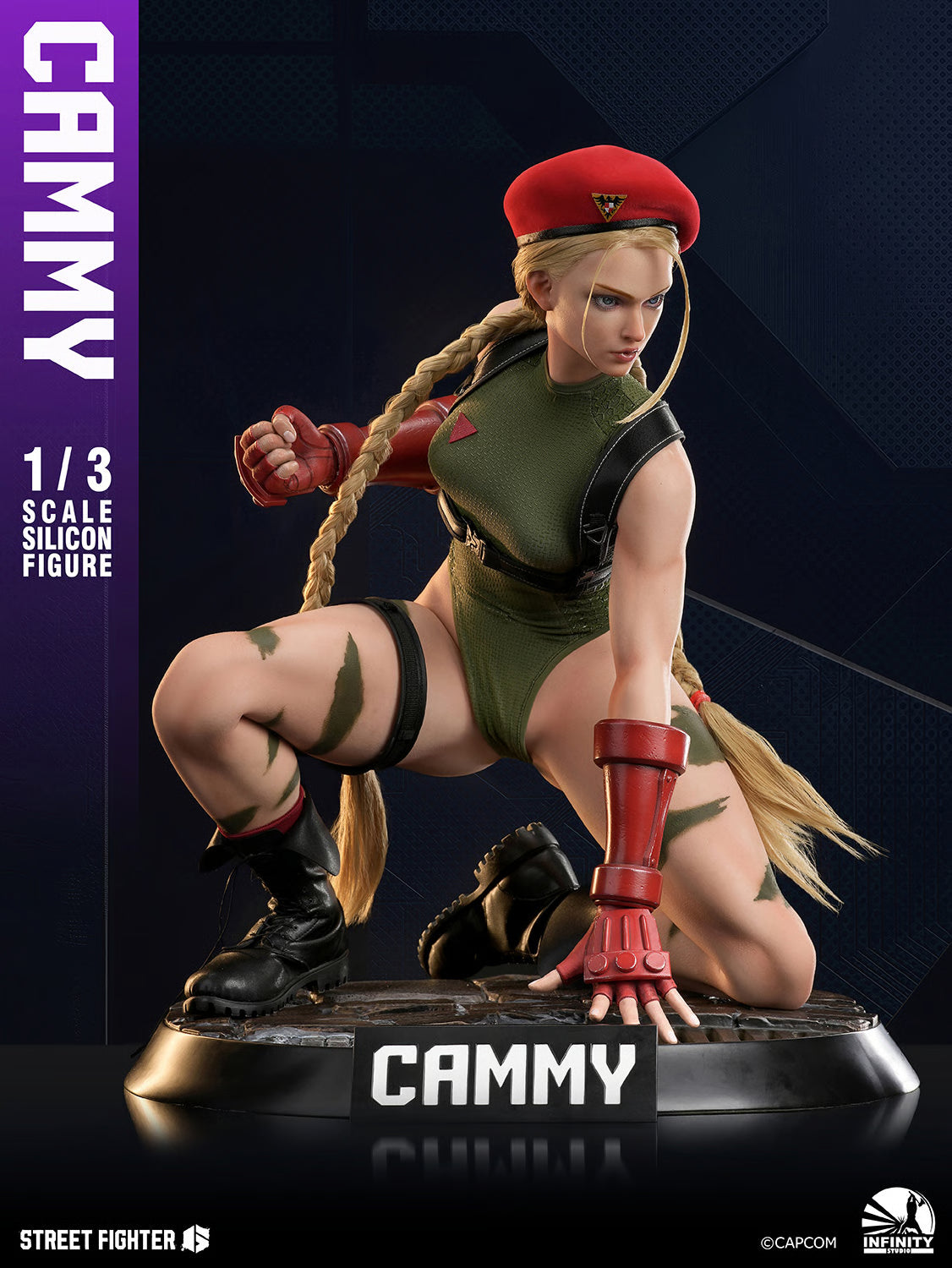 Preventa Figura Cammy - Street Fighter 6 - Hyper-Realistic (Silicona) marca Infinity Studio escala 1/3