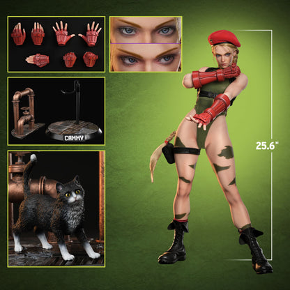 Preventa Figura Cammy - Street Fighter 6 - Hyper-Realistic (Silicona) marca Infinity Studio escala 1/3