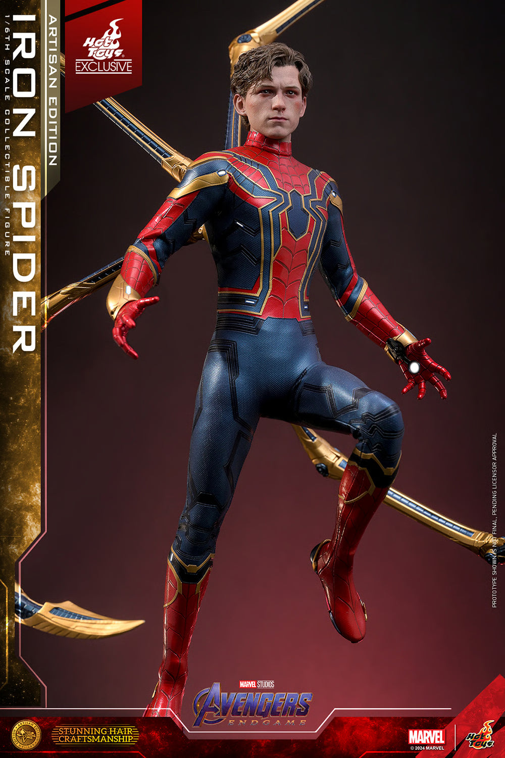 Pedido Figura Iron Spider- ARTISAN EDITION (EXCLUSIVE) - Avenger Endgame marca Hot Toys MMS762AE escala 1/6