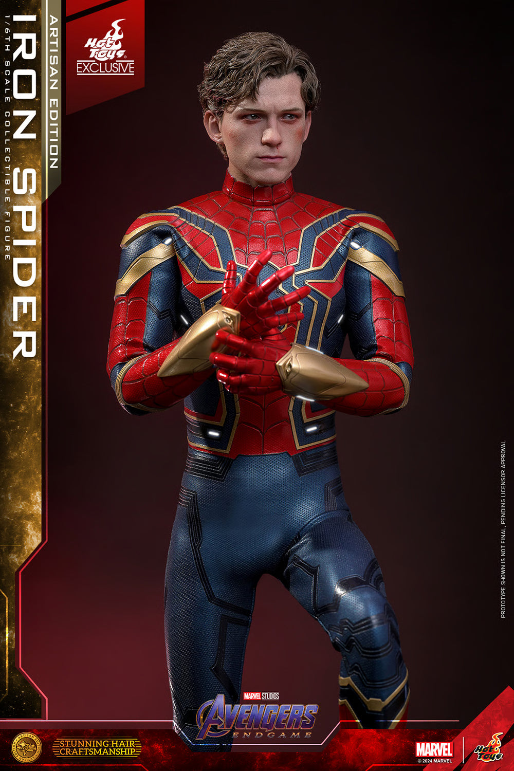 Pedido Figura Iron Spider- ARTISAN EDITION (EXCLUSIVE) - Avenger Endgame marca Hot Toys MMS762AE escala 1/6