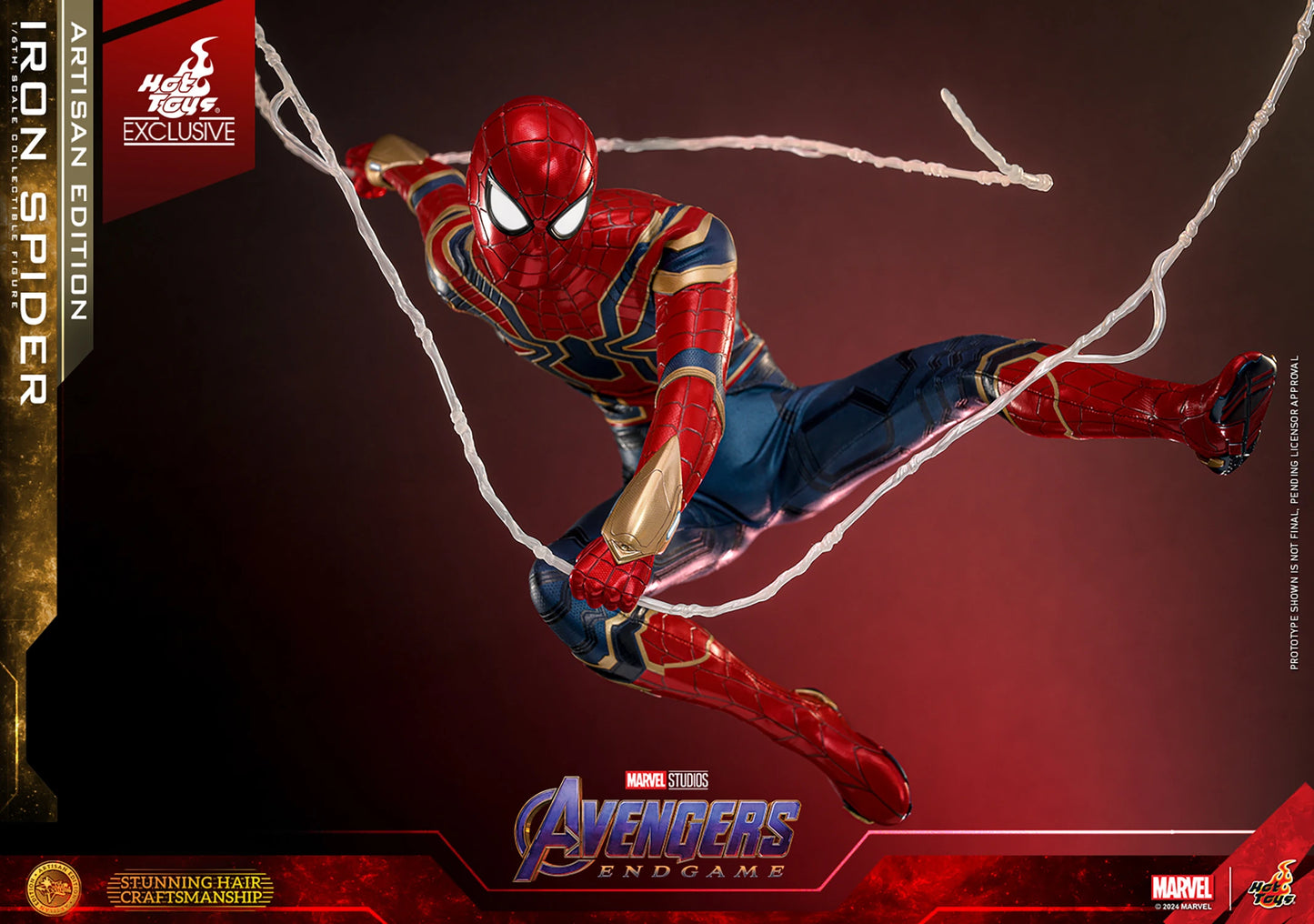 Pedido Figura Iron Spider- ARTISAN EDITION (EXCLUSIVE) - Avenger Endgame marca Hot Toys MMS762AE escala 1/6