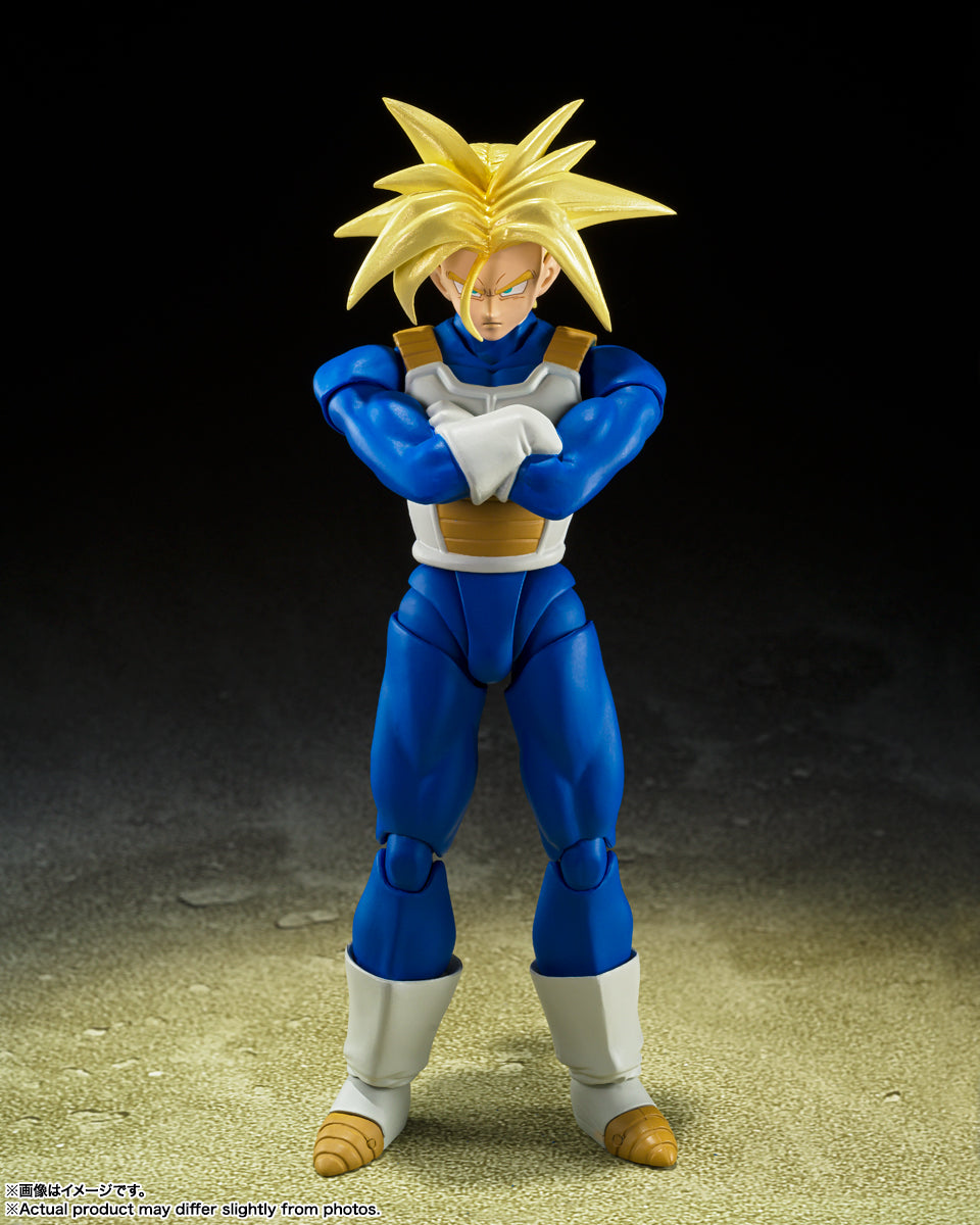 Preventa Figura Super Saiyan Trunks (Infinite Latent Super Power) - Dragon Ball Z - S.H.Figuarts JP marca Bandai Namco escala 1/12