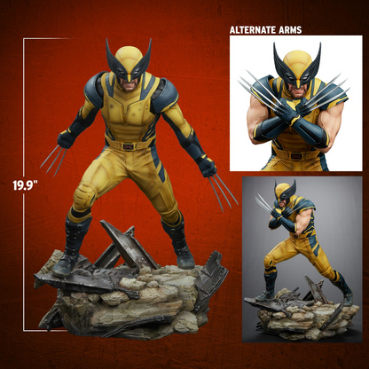 Preventa Estatua Wolverine (Limited Edition) - Deadpool & Wolverine - Legacy Replica - Limited Edition marca Iron Studios escala 1/4 (51 cm)