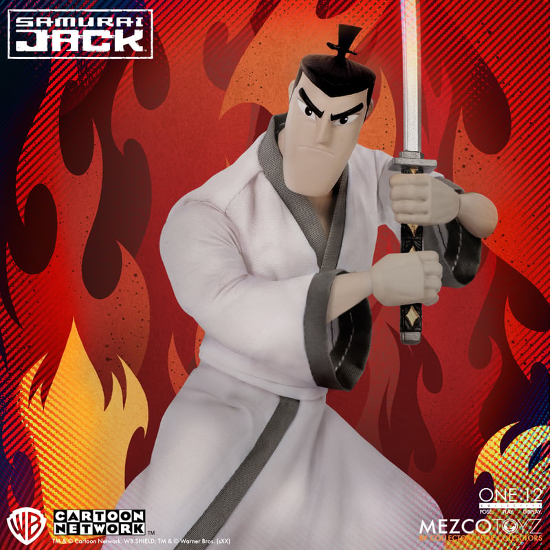 Pedido Figura Samurai Jack - One:12 Collective marca Mezco Toyz escala 1/12