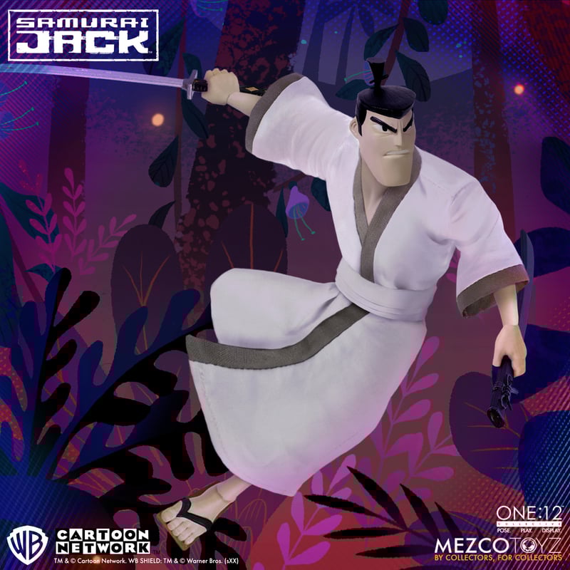 Preventa Figura Samurai Jack - One:12 Collective marca Mezco Toyz escala 1/12