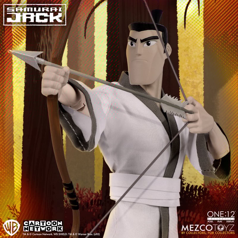 Preventa Figura Samurai Jack - One:12 Collective marca Mezco Toyz escala 1/12