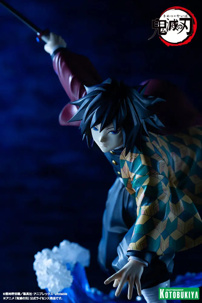 Preventa Estatua Giyu Tomioka - Demon Slayer: Kimetsu No Yaiba - ArtFX J marca Kotobukiya escala 1/8 (relanzamiento)