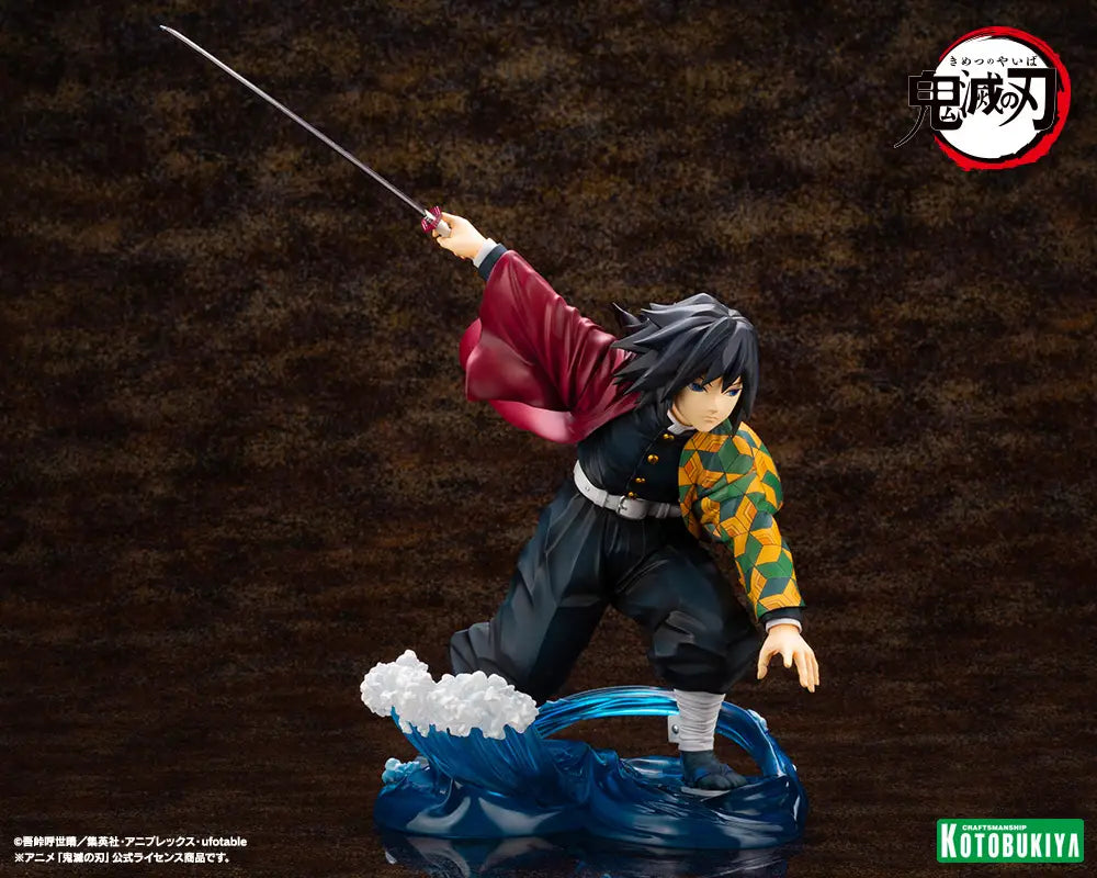 Preventa Estatua Giyu Tomioka - Demon Slayer: Kimetsu No Yaiba - ArtFX J marca Kotobukiya escala 1/8 (relanzamiento)