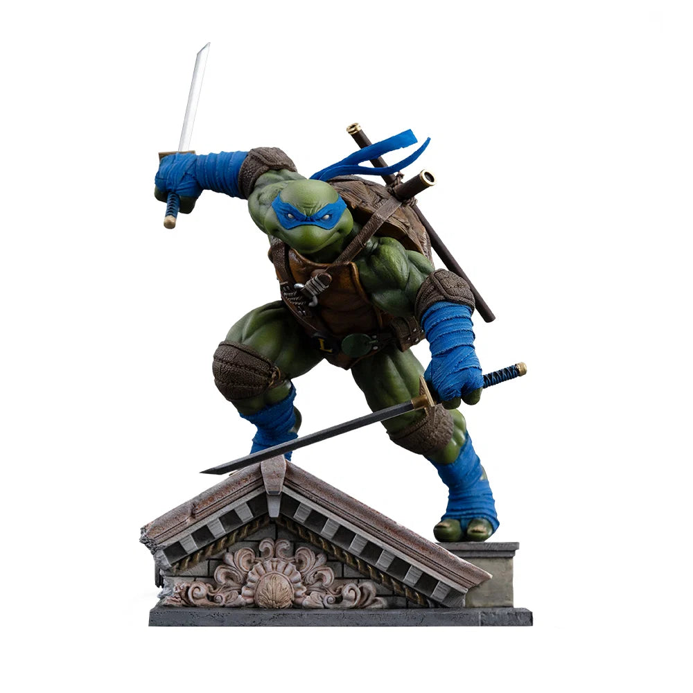 Preventa Estatua Leonardo Unleashed - Teenage Mutant Ninja Turtles marca Iron Studios escala de arte 1/10
