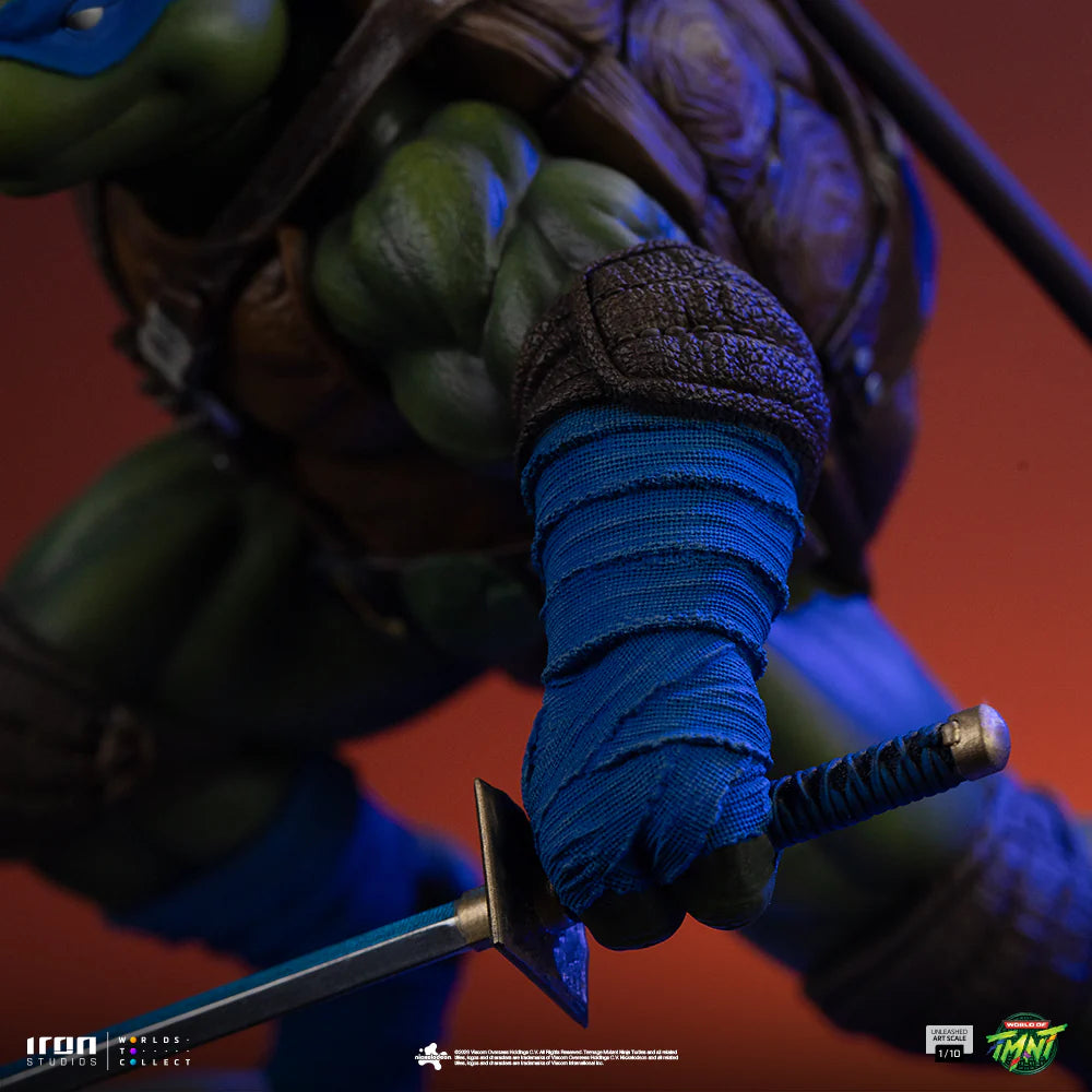 Preventa Estatua Leonardo Unleashed - Teenage Mutant Ninja Turtles marca Iron Studios escala de arte 1/10