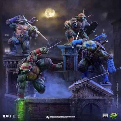 Preventa Estatua Leonardo Unleashed - Teenage Mutant Ninja Turtles marca Iron Studios escala de arte 1/10