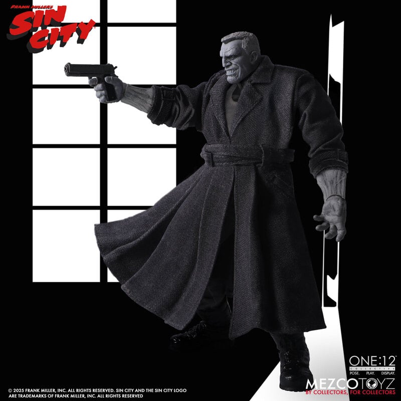 Preventa Figura Marv - Sin City - One:12 Collective marca Mezco Toyz escala 1/12