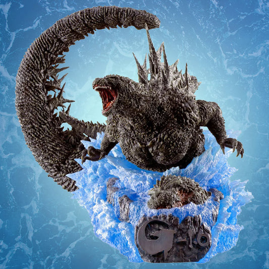[EN STOCK] Estatua Godzilla - Godzilla Minus One - Petitrama DX marca MegaHouse (14.5 cm)