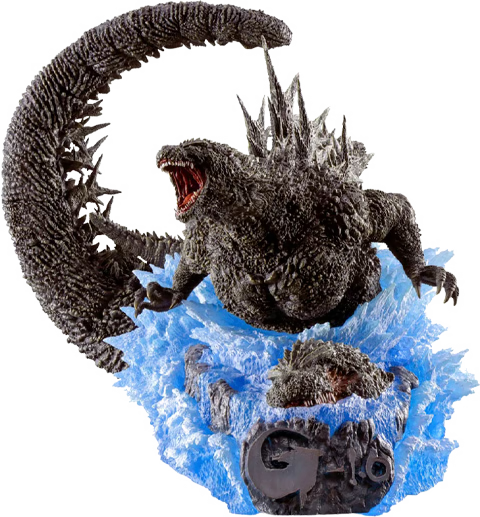 Preventa Estatua Godzilla - Godzilla Minus One - Petitrama DX marca MegaHouse (14.5 cm)