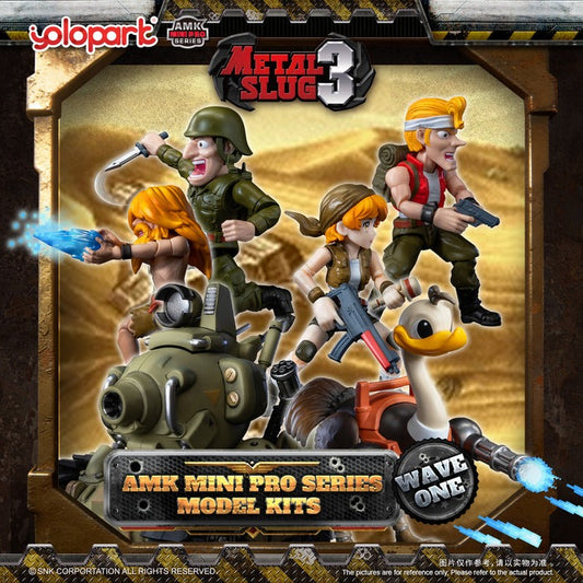 Preventa Figuras METAL SLUG 3 Serie 1 - AMK Mini Pro Series - Model Kit marca Yolopark