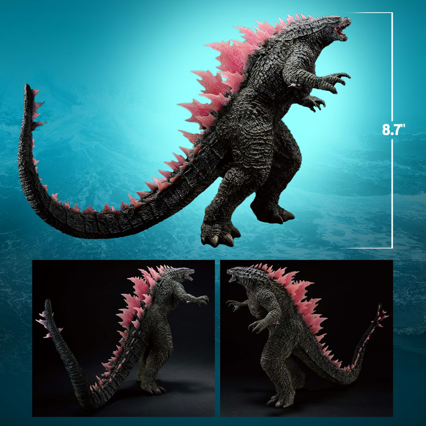 Preventa Estatua Godzilla (Evolved version) - Godzilla x Kong: The New Empire - Ichibansho Series marca Bandai Spirits (22 cm)