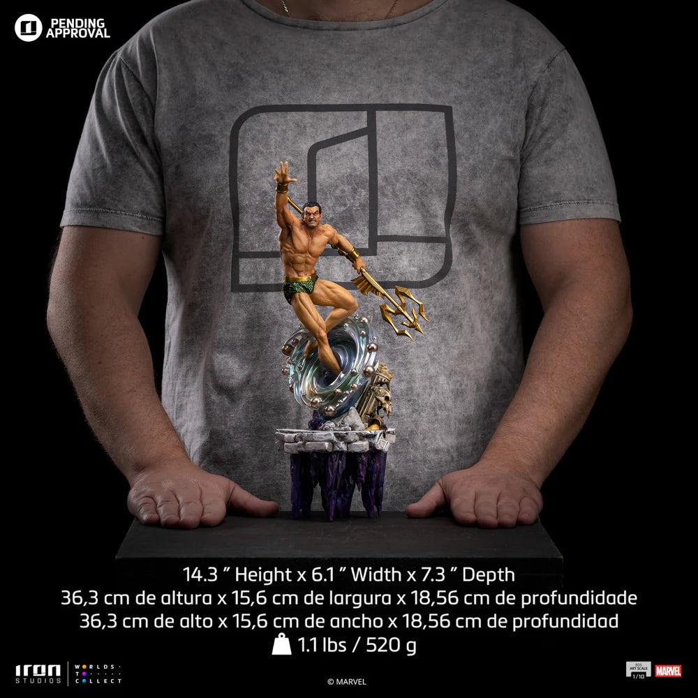 Preventa Estatua Namor - The Infinity Gauntlet - Limited Edition - Battle Diorama Series marca Iron Studios escala de arte 1/10