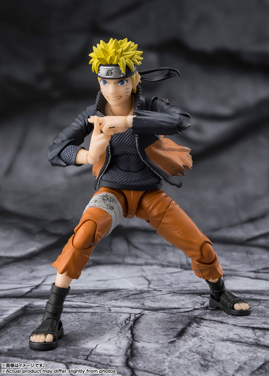 Preventa Figura Naruto Uzumaki (The Power to Unite) - Naruto: Shippuden - S.H.Figuarts JP marca Bandai Namco escala 1/12