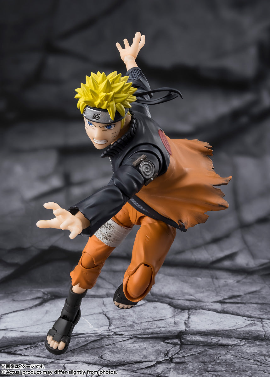 Preventa Figura Naruto Uzumaki (The Power to Unite) - Naruto: Shippuden - S.H.Figuarts JP marca Bandai Namco escala 1/12