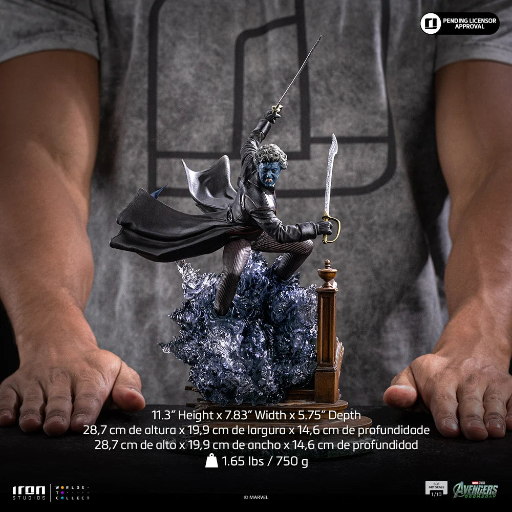 Preventa Estatua Nightcrawler - Avengers: Doomsday marca Iron Studios escala de arte 1/10