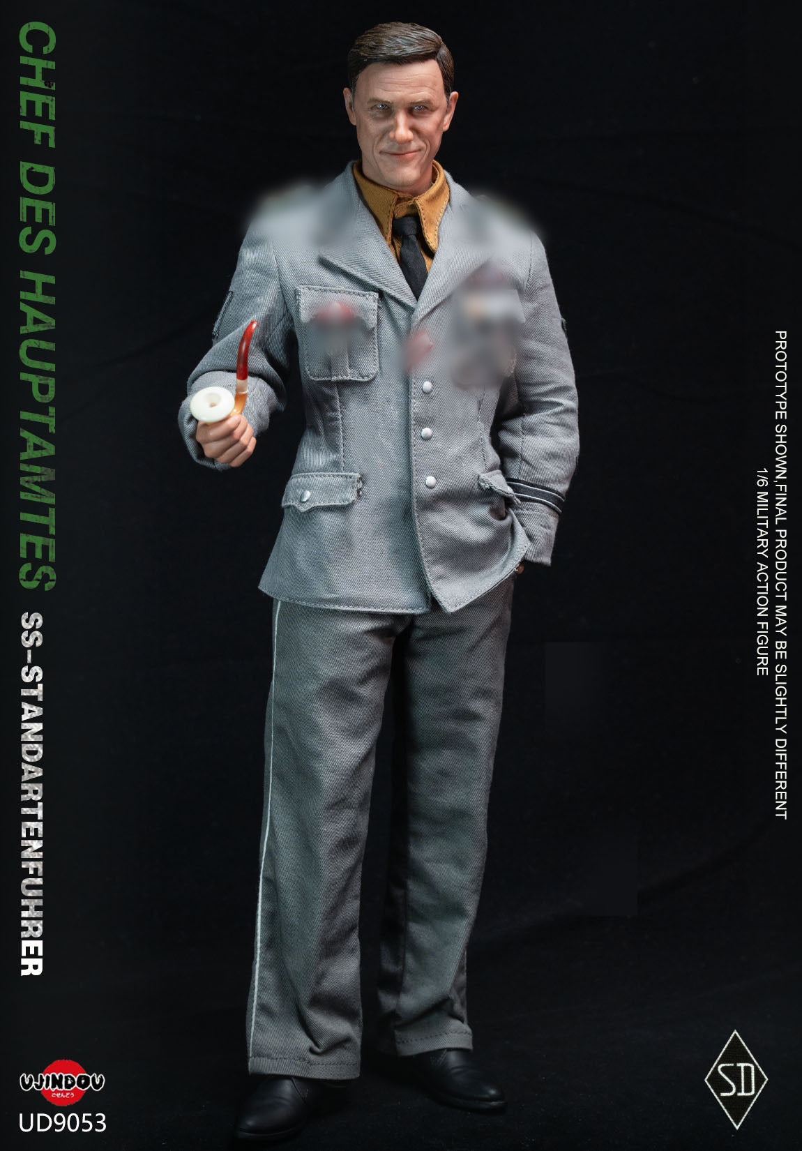 Preventa Figura Chef Des Hauptamtes - SS-Standartenfuhrer (Hans Landa, Inglourious Basterds) marca Ujindou UD9053 escala 1/6