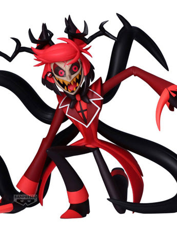 EN STOCK Estatua ALASTOR (Radio Demon Version) - Hotel Hazbin - Banpresto marca Bandai Namco