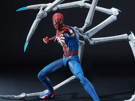 Preventa Figura DLX Spider-Man 2 Advanced Suit 2.0 (Peter Parker) marca Threezero 3Z0936 escala 1/12