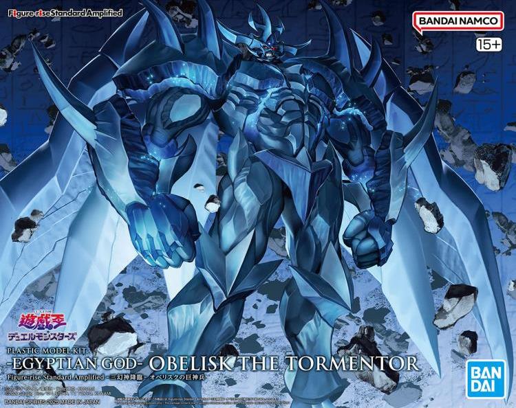 [EN STOCK] Model Kit - Egyptian God Obelisk the Tormentor - Yu-Gi-Oh! Figure-rise Standard Amplified marca Bandai Namco (23.5 cm)