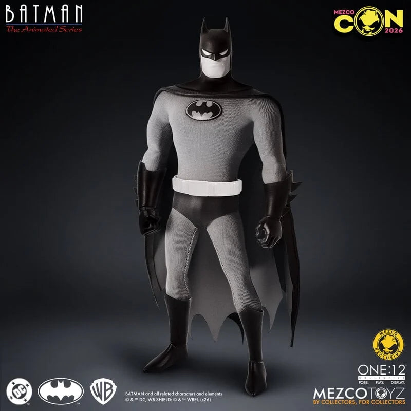 Pedido Figura BATMAN (Noir Edition) EXCLUSIVE - Batman: The Animated Series - One:12 Collective marca Mezco Toyz 76393 escala 1/12