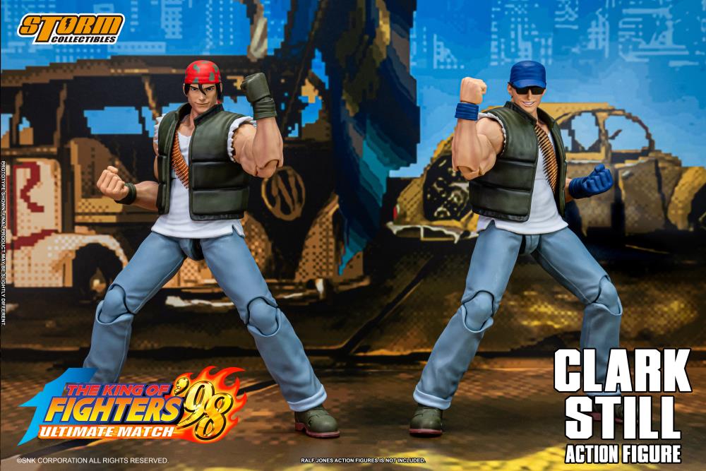Pedido Figura Clark Still - The King of Fighters '98 Unlimited Match marca Storm Collectibles SKKF17 escala 1/12