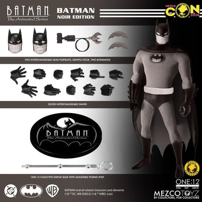 Pedido Figura BATMAN (Noir Edition) EXCLUSIVE - Batman: The Animated Series - One:12 Collective marca Mezco Toyz 76393 escala 1/12