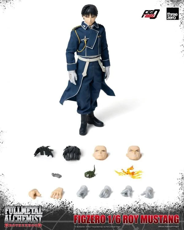 Pedido Figura Roy Mustang - Fullmetal Alchemist: Brotherhood - FigZero marca Threezero 3Z0233 escala 1/6