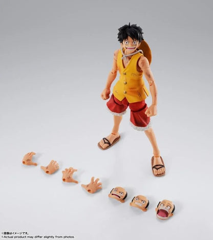 [EN STOCK] Figura Monkey D. Luffy (Summit War of Marineford) - One Piece - S.H.Figuarts marca Bandai Namco escala 1/12