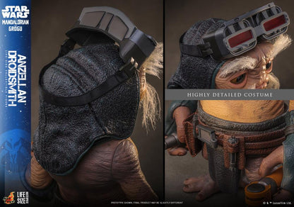 Pedido Figura Minch - Anzellan Droidsmith (Tamaño real) - Star Wars: The Mandalorian & Grogu marca Hot Toys LMS017 escala real 1/1