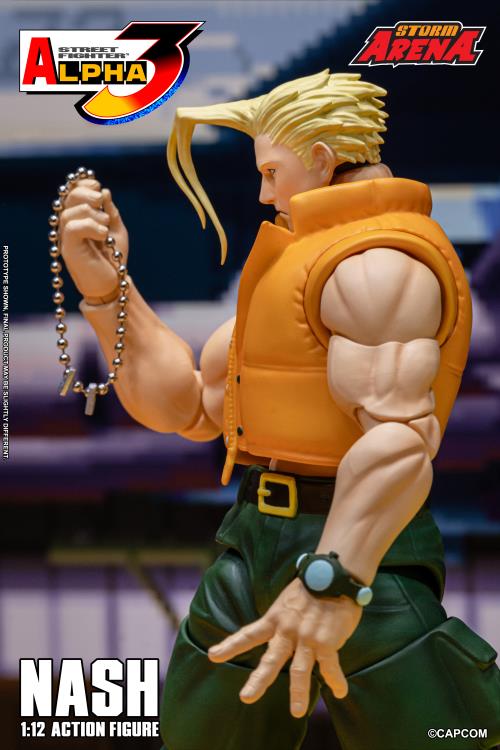 Preventa Figura NASH (Storm Arena) - Street Fighter Alpha 3 marca Storm Collectibles SFSA05 escala 1/12