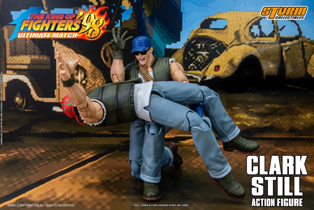 Pedido Figura Clark Still - The King of Fighters '98 Unlimited Match marca Storm Collectibles SKKF17 escala 1/12