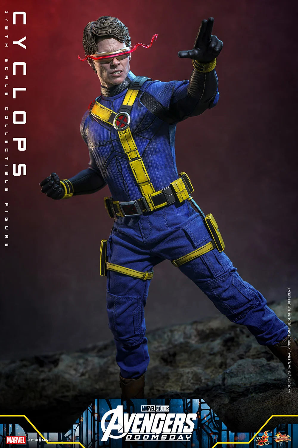 Preventa Figura CYCLOPS - Avengers: Doomsday marca Hot Toys MM908 escala 1/6