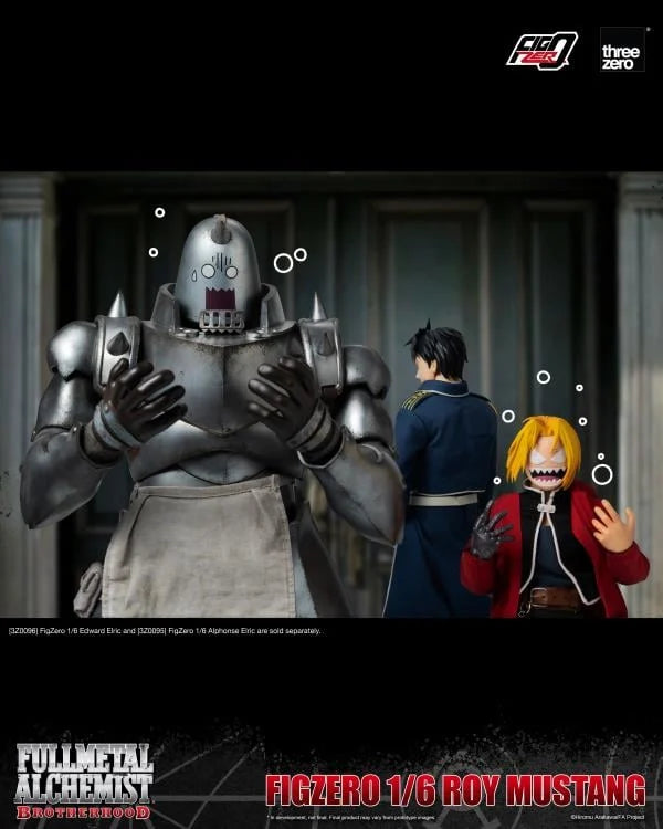 Pedido Figura Roy Mustang - Fullmetal Alchemist: Brotherhood - FigZero marca Threezero 3Z0233 escala 1/6