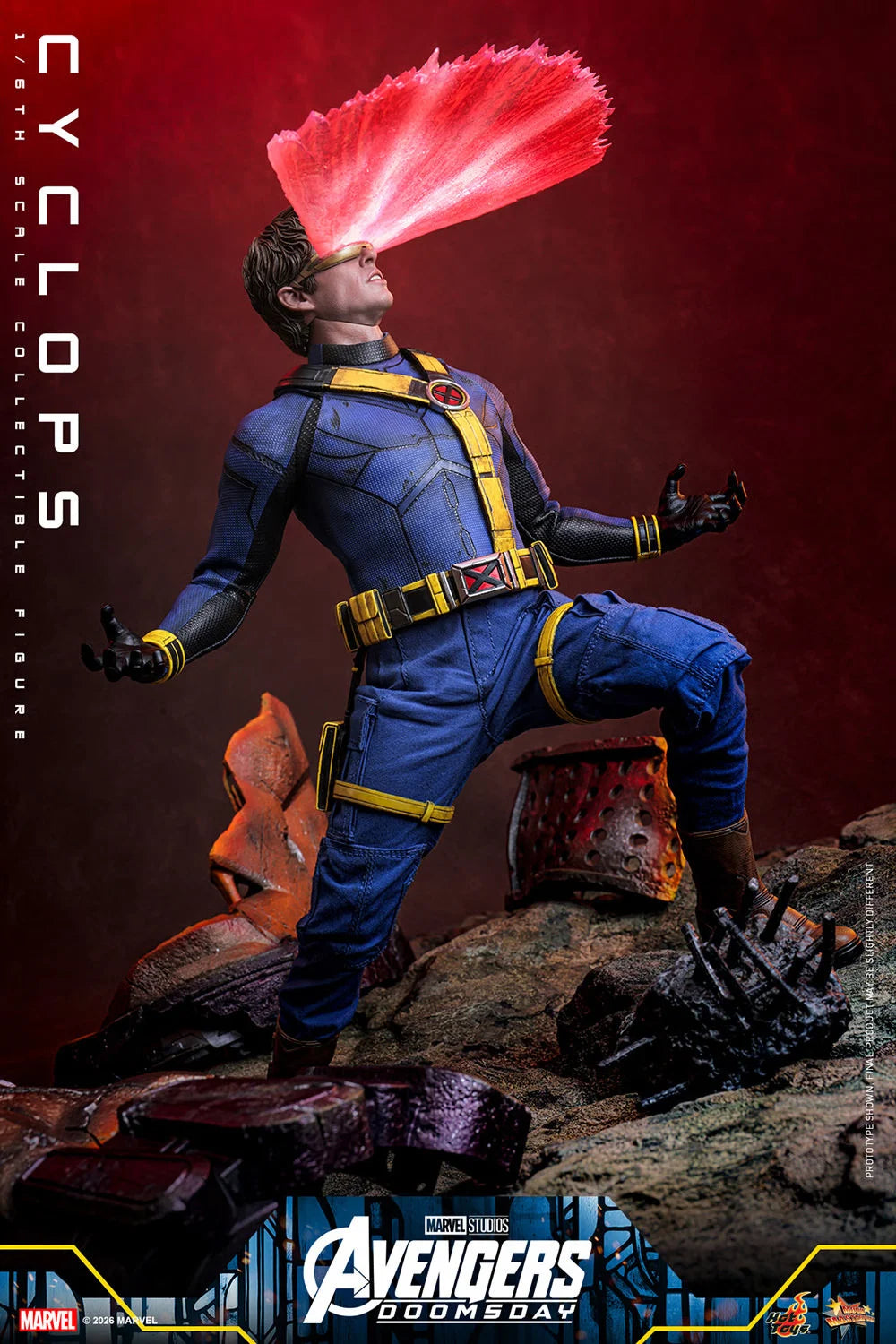 Preventa Figura CYCLOPS - Avengers: Doomsday marca Hot Toys MM908 escala 1/6