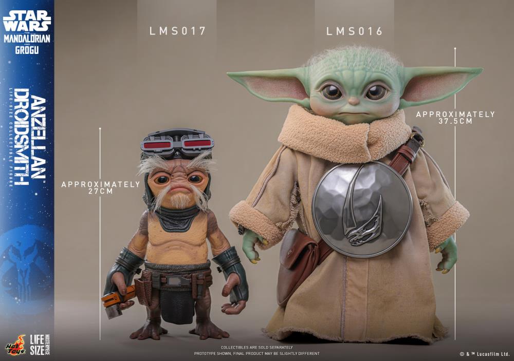 Pedido Figura Minch - Anzellan Droidsmith (Tamaño real) - Star Wars: The Mandalorian & Grogu marca Hot Toys LMS017 escala real 1/1