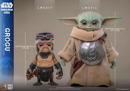Preventa Figura GROGU (Tamaño real) - Star Wars: The Mandalorian & Grogu marca Hot Toys LMS016 escala real 1/1