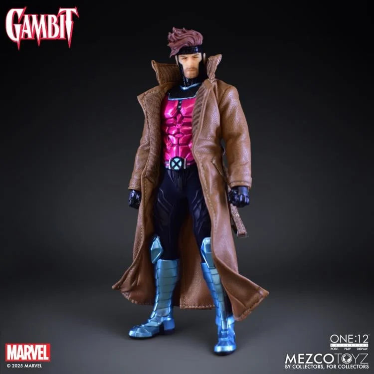 Pedido Figura GAMBIT - Marvel - One:12 Collective marca Mezco Toyz 77290 escala 1/12