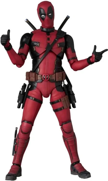 Preventa Figura Deadpool (con Dogpool) - Deadpool & Wolverine - MAFEX No. 284 marca Medicom Toy escala 1/12