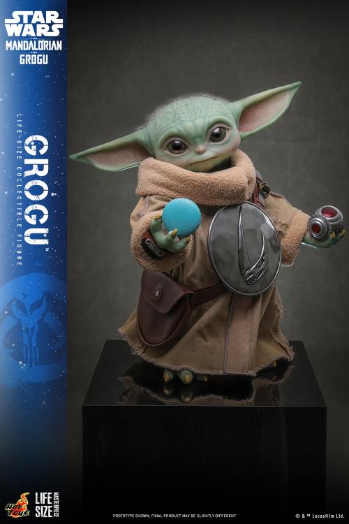 Pedido Figura GROGU (Tamaño real) - Star Wars: The Mandalorian & Grogu marca Hot Toys LMS016 escala real 1/1