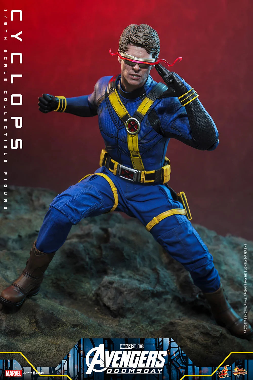 Preventa Figura CYCLOPS - Avengers: Doomsday marca Hot Toys MM908 escala 1/6