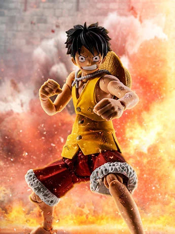 [EN STOCK] Figura Monkey D. Luffy (Summit War of Marineford) - One Piece - S.H.Figuarts marca Bandai Namco escala 1/12