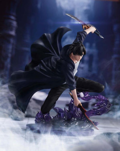 EN STOCK Estatua Sung Jinwoo - Solo Leveling - Espresto Excite Motions Vol.1 marca Bandai Namco (21 cm)