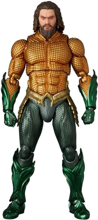 Pedido Figura Aquaman (versión traje verde y dorado) - Aquaman and the Lost Kingdom - MAFEX No. 267 marca Medicom Toy escala 1/12