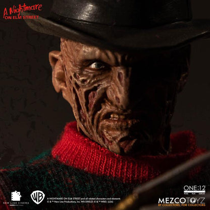 Pedido Figura Freddy Krueger: A Nightmare on Elm Street - One:12 Collective marca Mezco Toyz 77390 escala 1/12